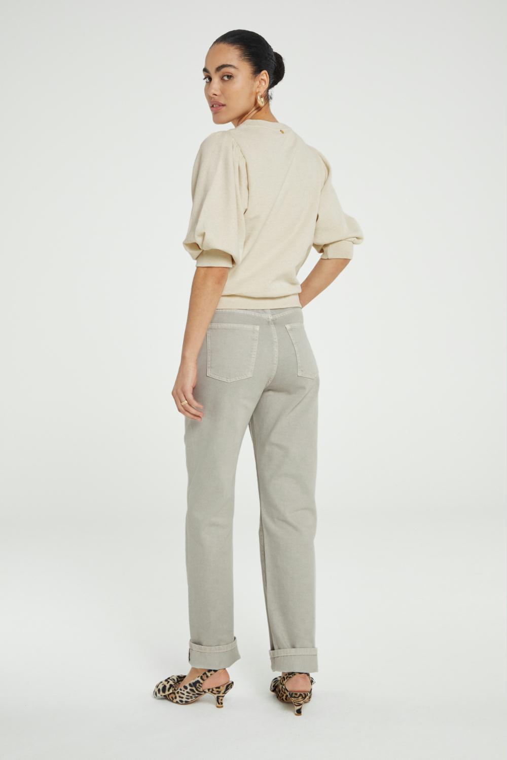 FABIENNE CHAPOT SWEATER JANA OATMEAL MELANGE