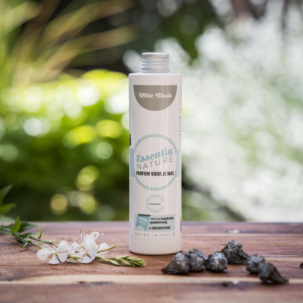 WASGELUK FLES WASPARFUM WITTE MUSK