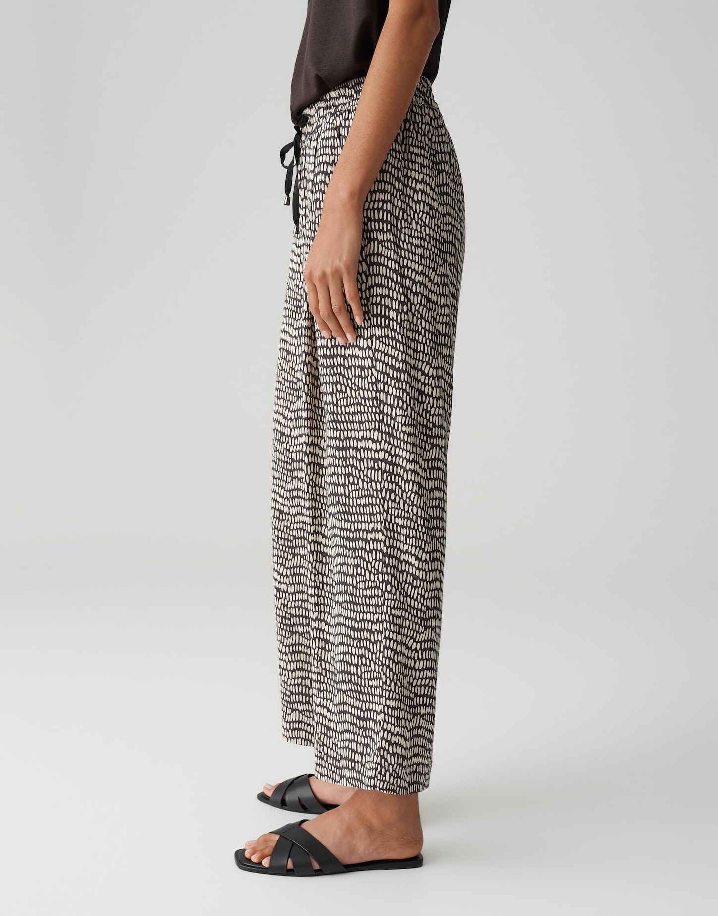 OPUS BROEK MAROU SPLASH MIDNIGHT BROWN