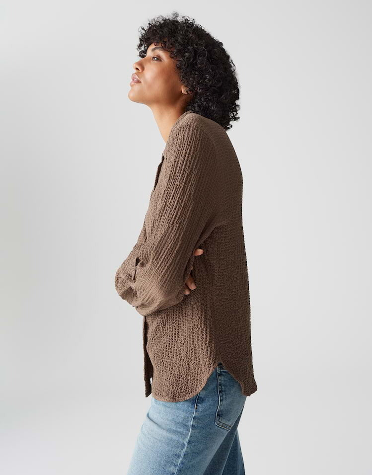 OPUS BLOUSE FRIVE COCOA