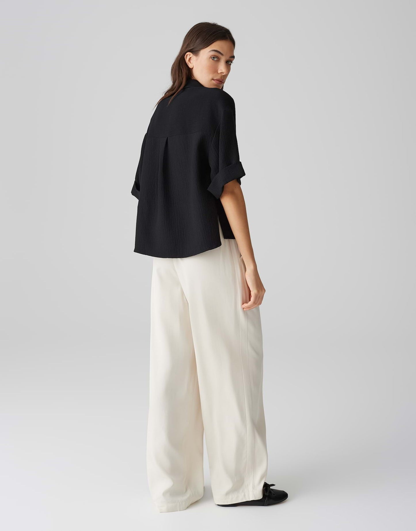OPUS BLOUSE FIORA BLACK