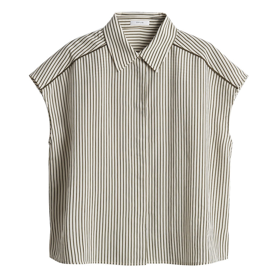 OPUS BLOUSE FAMELLA OLIVE LEAF