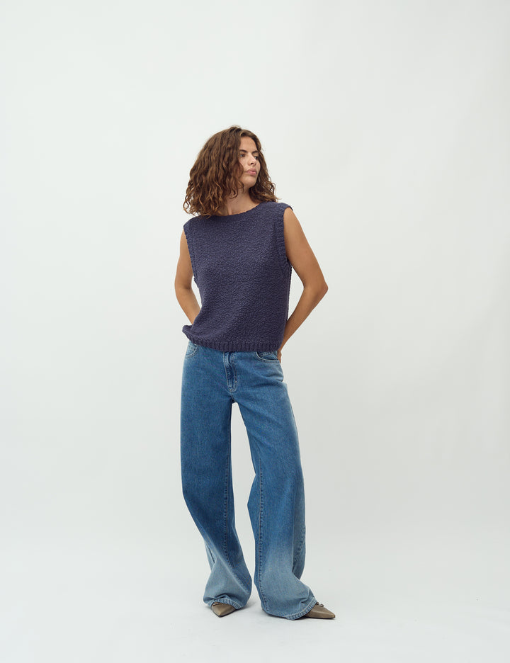 MBYM TOP MERAE VINTAGE INDIGO