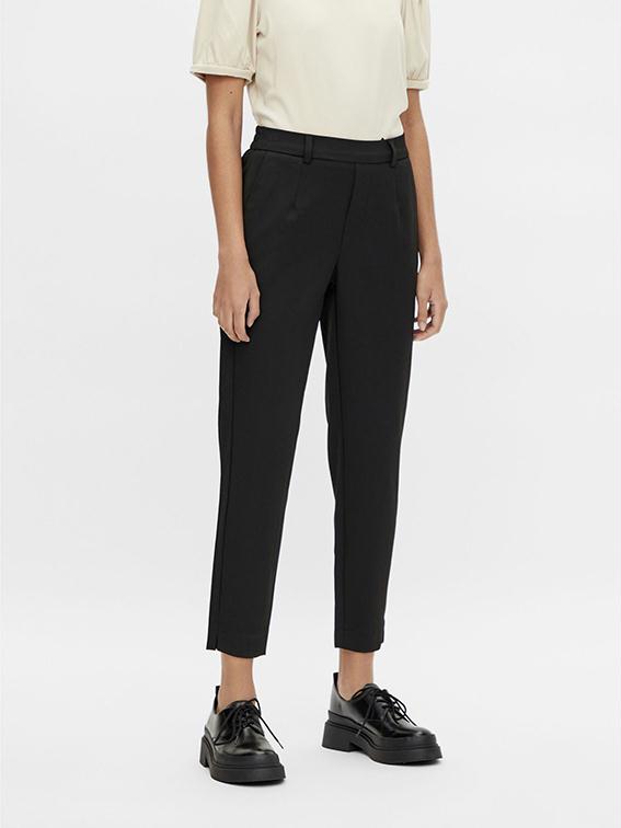 OBJECT BROEK LISA SLIM BLACK