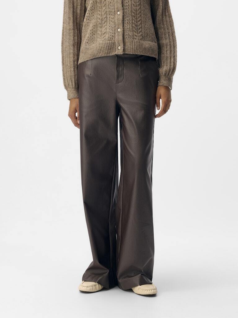 OBJECT BROEK MELBA SEAL BROWN