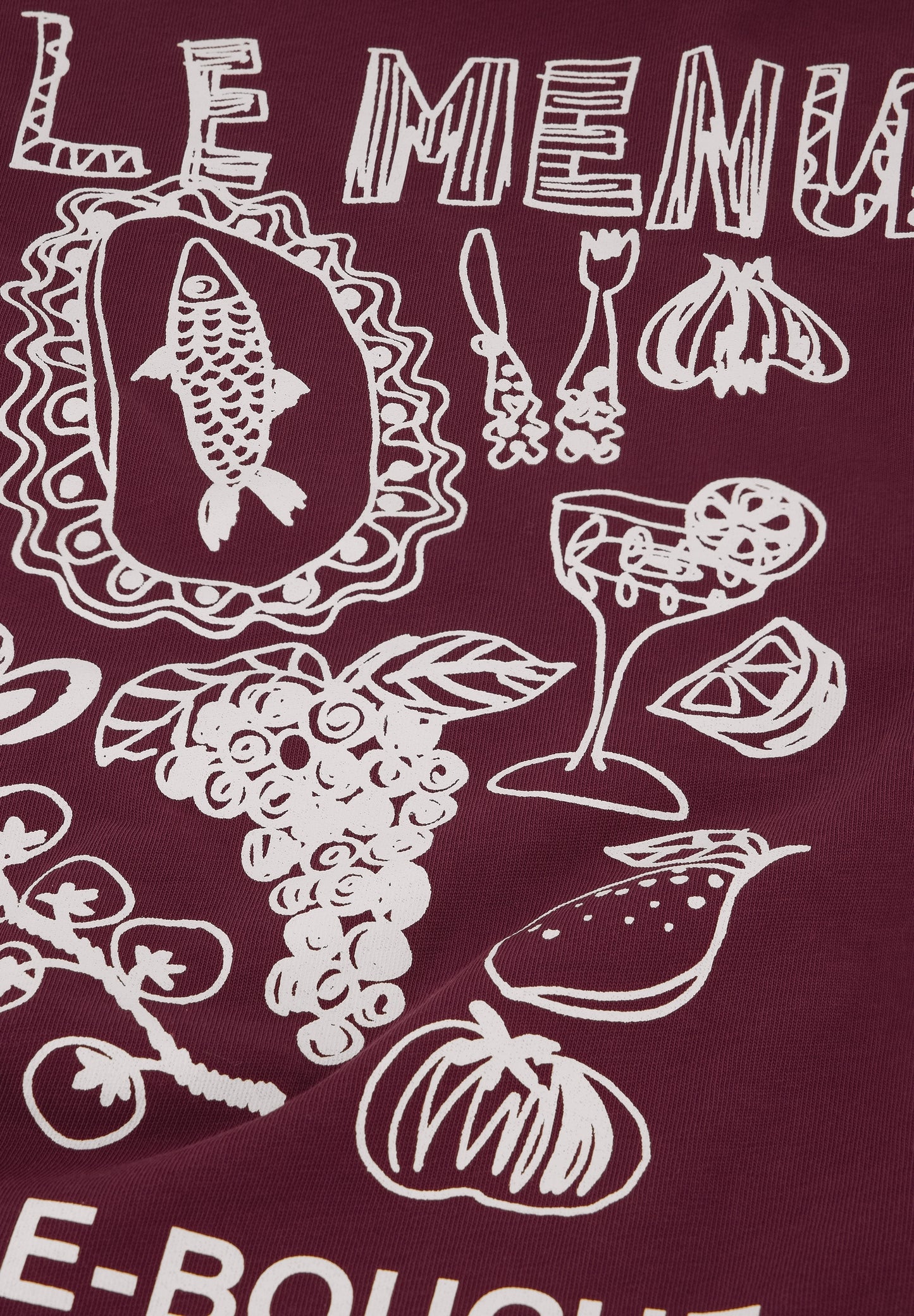 FABIENNE CHAPOT SHIRT PHILEINE DEEP BURGUNDY