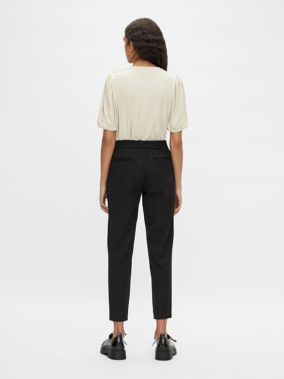 OBJECT BROEK LISA SLIM BLACK