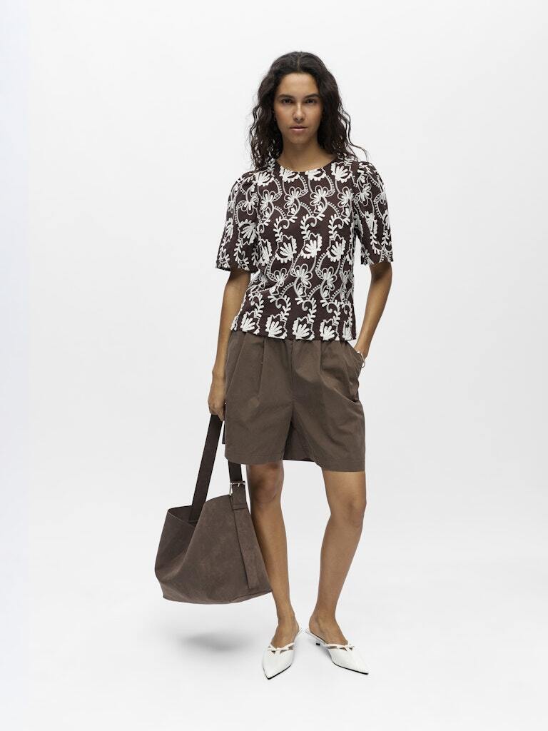 OBJECT TOP MYA SEAL BROWN