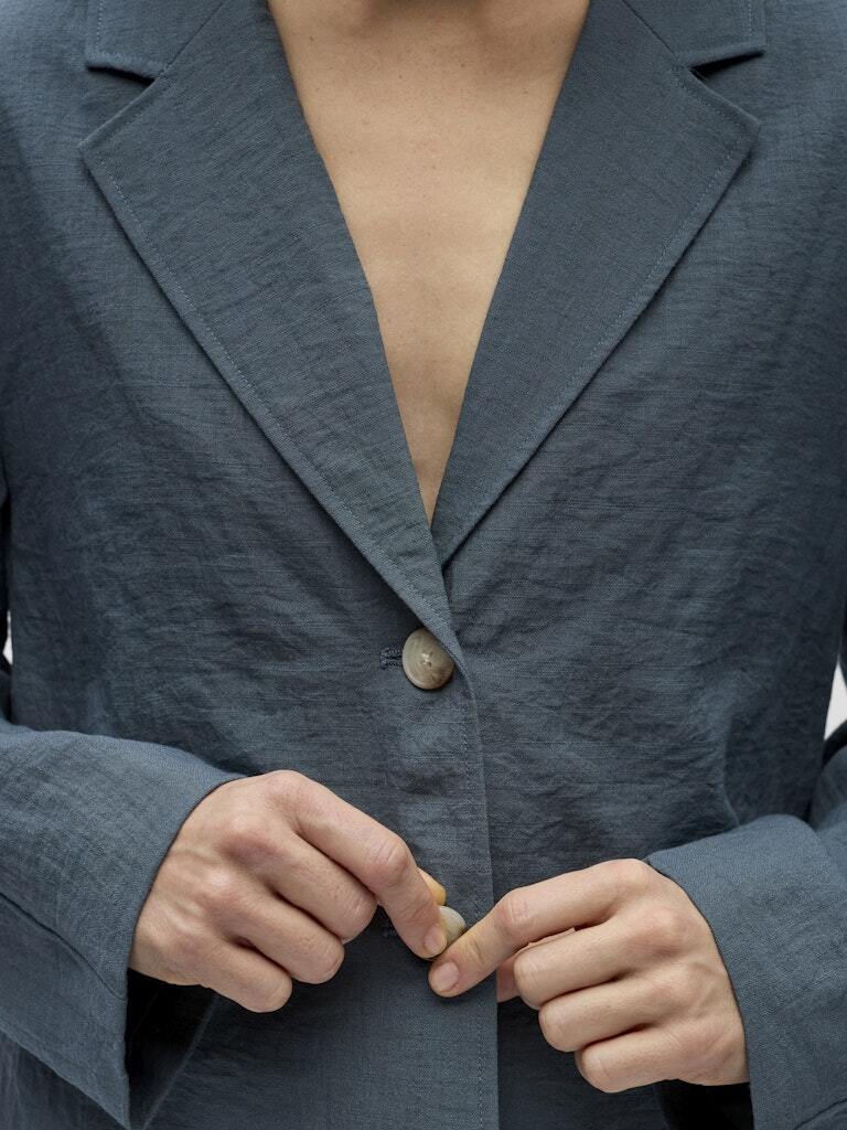 OBJECT BLAZER RINI DARK SLATE