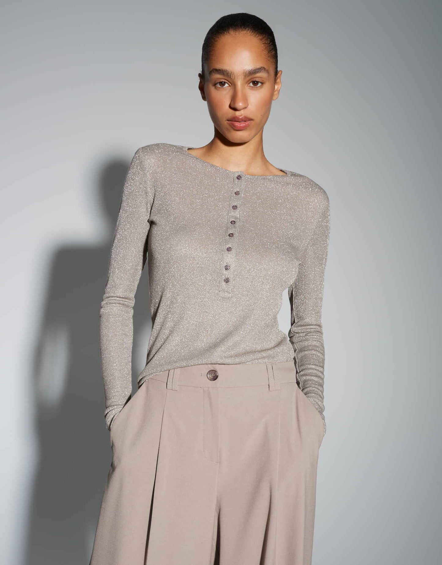 OPUS TOP SOSMICA WARM TAUPE