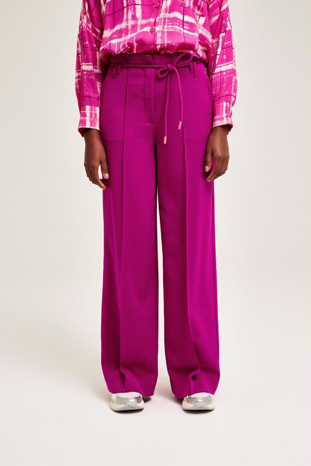 CKS BROEK BLISS FESTIVAL FUCHSIA