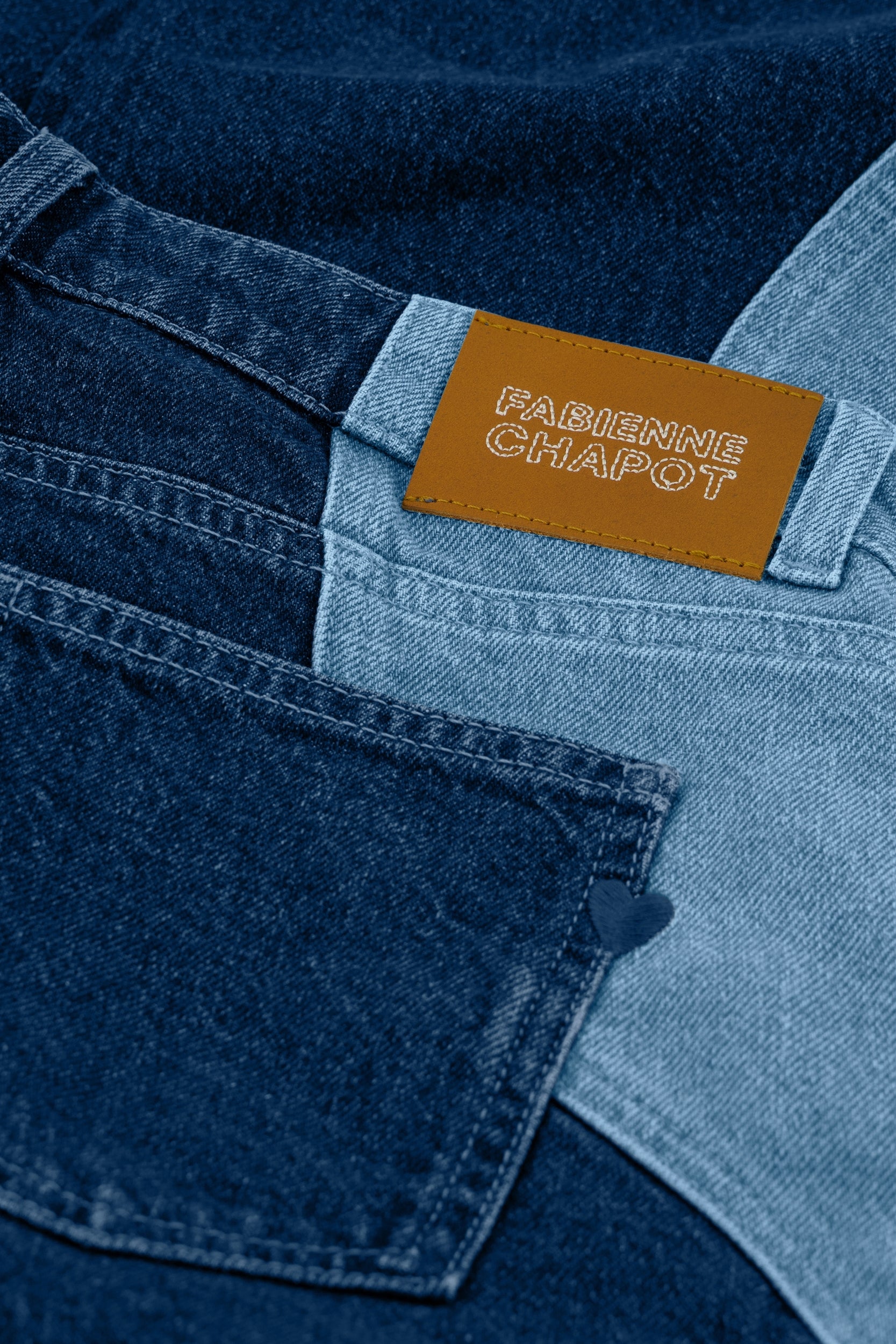 FABIENNE CHAPOT JEANS THEA WAVY BLUE