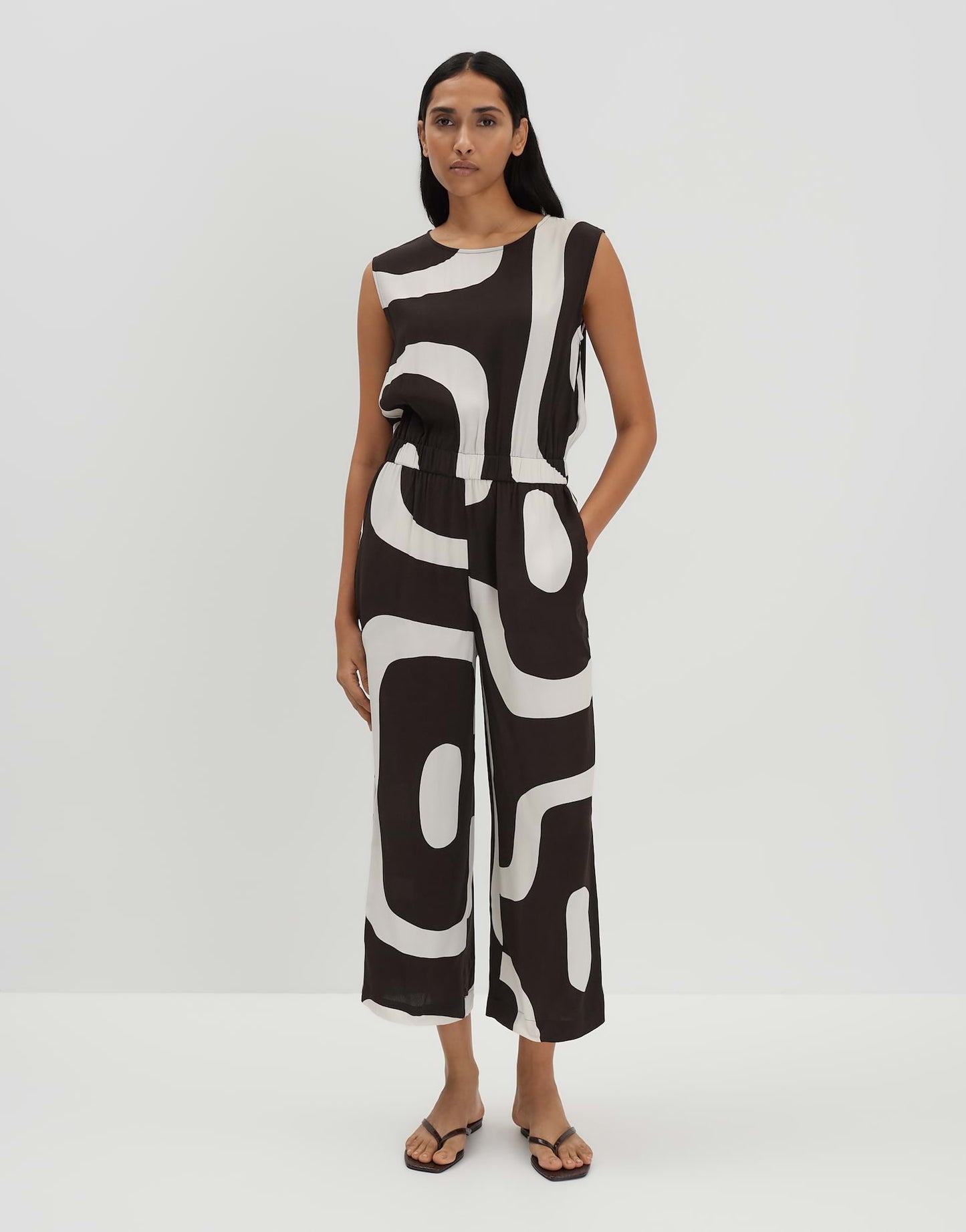SOMEDAY JUMPSUIT CETURAL DARK ESPRESSO