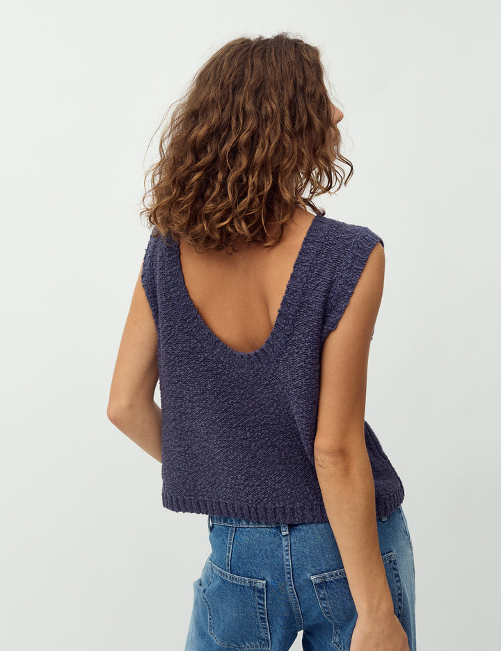 MBYM TOP MERAE VINTAGE INDIGO