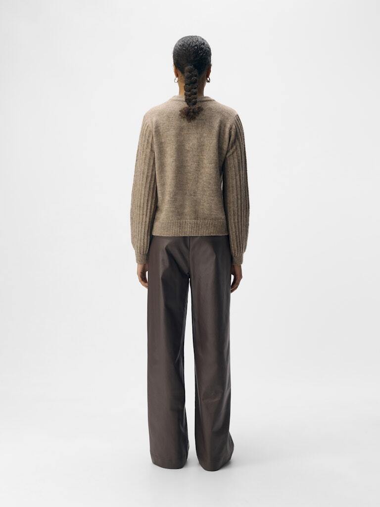 OBJECT BROEK MELBA SEAL BROWN
