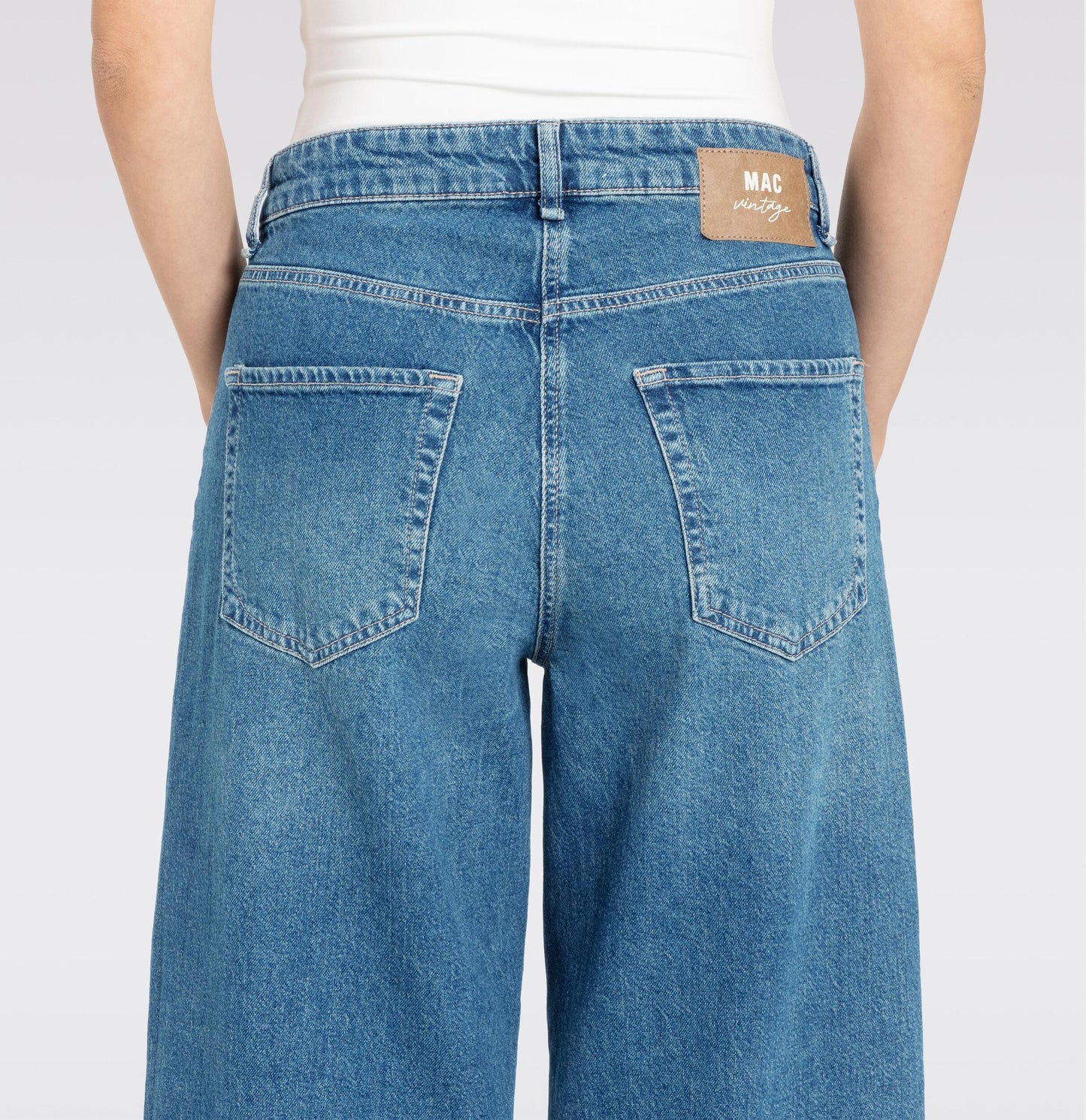 MAC JEANS NEVADA SUPERWIDE NIGHT SKY USED