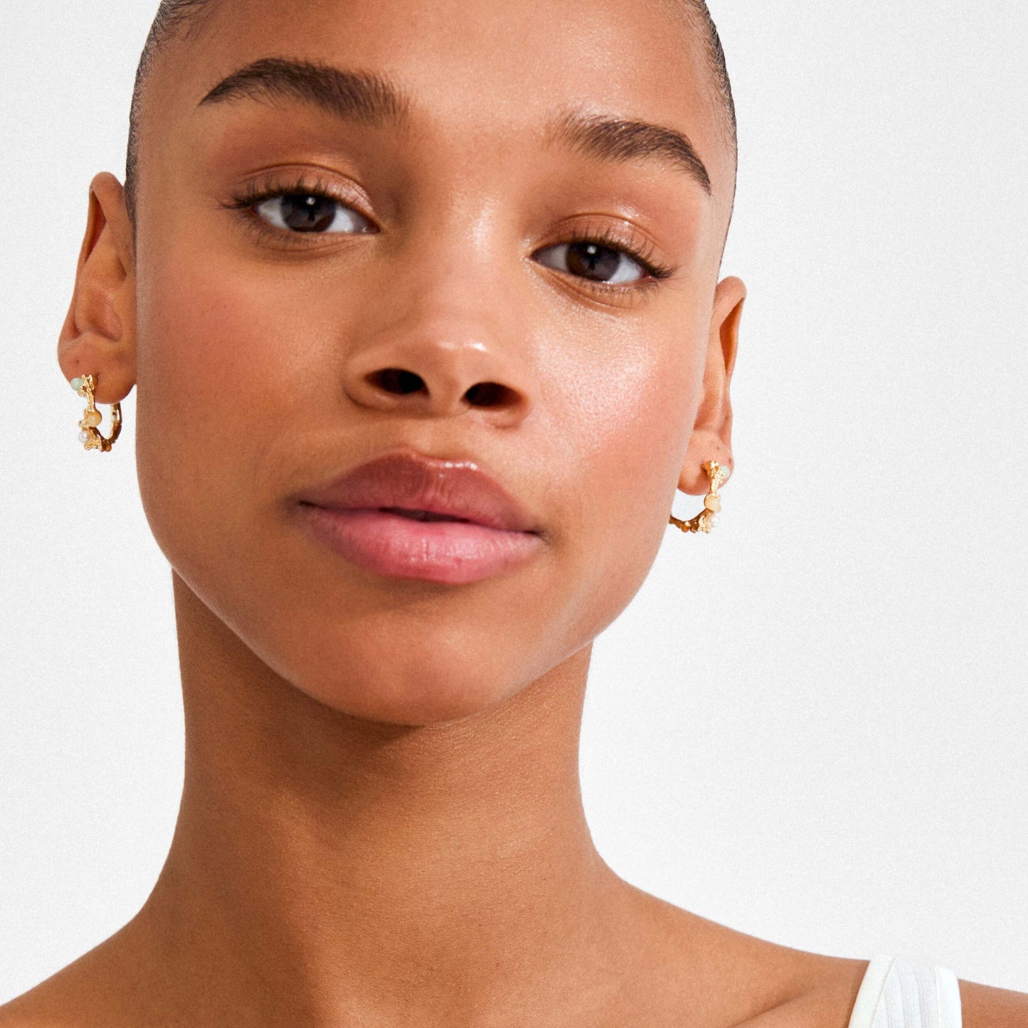 PILGRIM OORBELLEN IRIS GOLD-PLATED