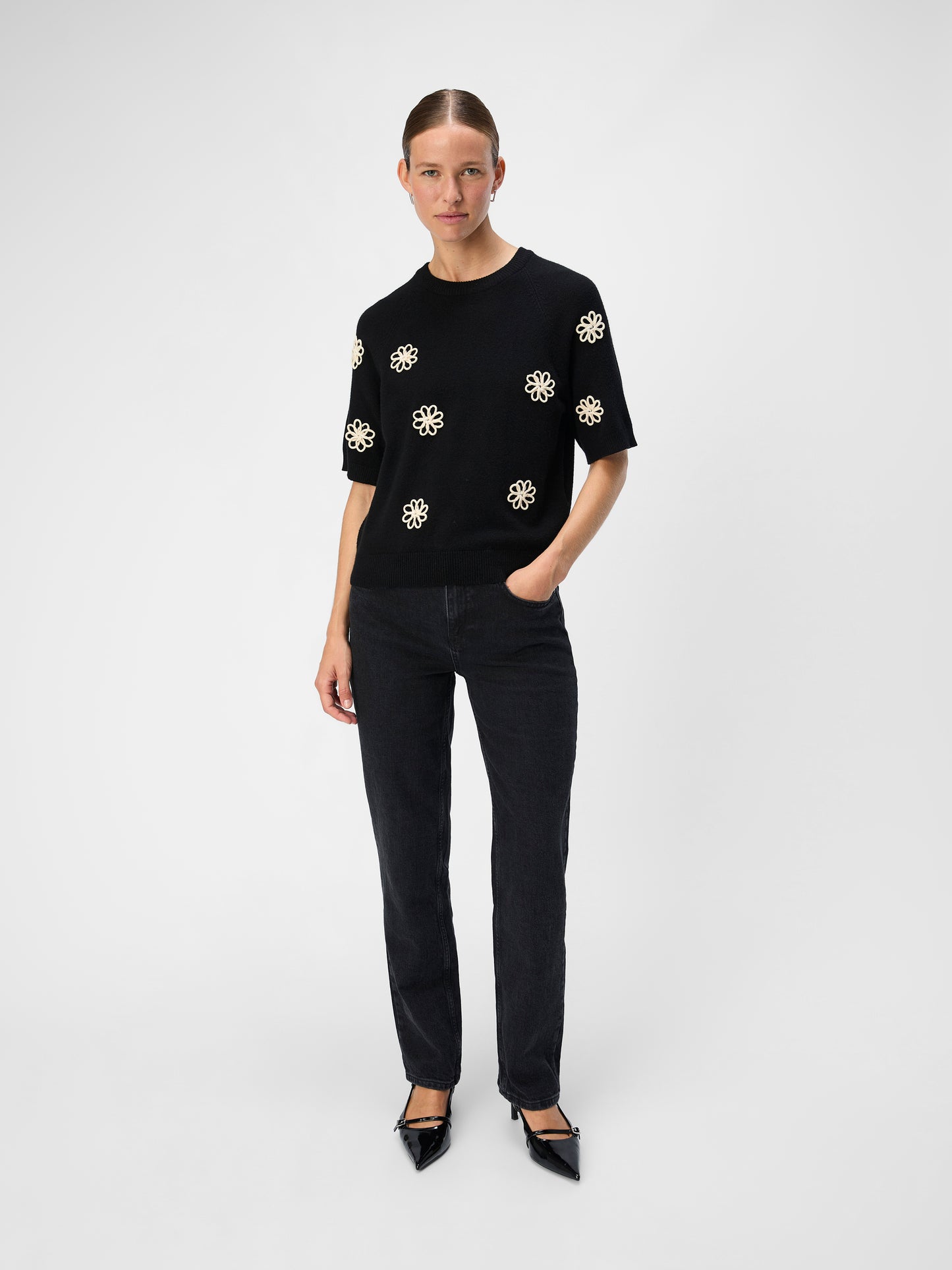 OBJECT TOP LANEY BLACK/SANDSHELL NEW SMALL