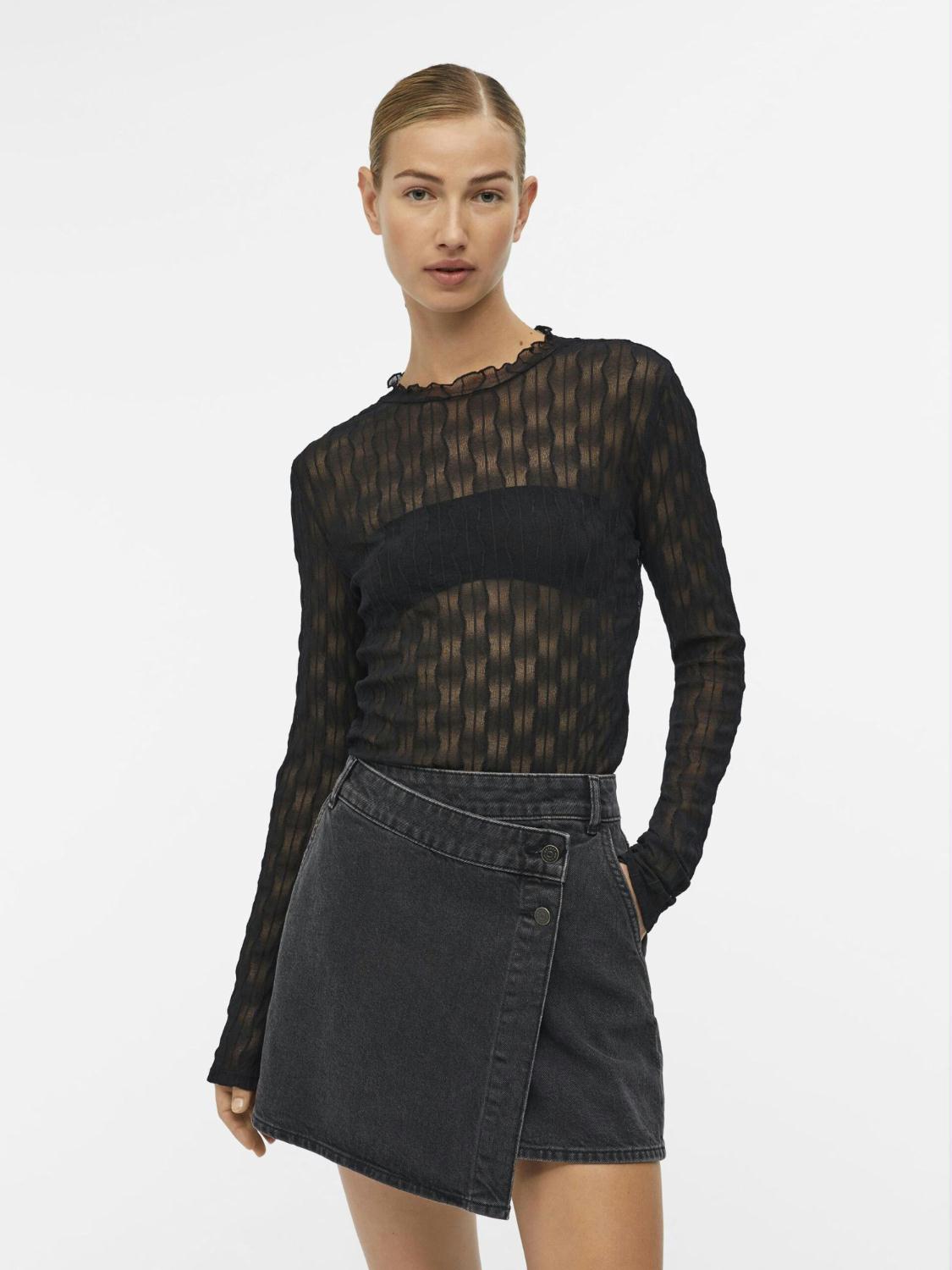 OBJECT TOP GIGI BLACK