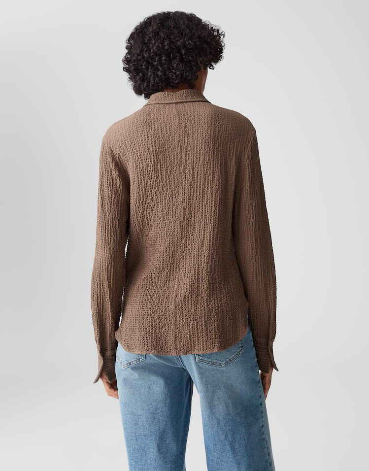 OPUS BLOUSE FRIVE COCOA