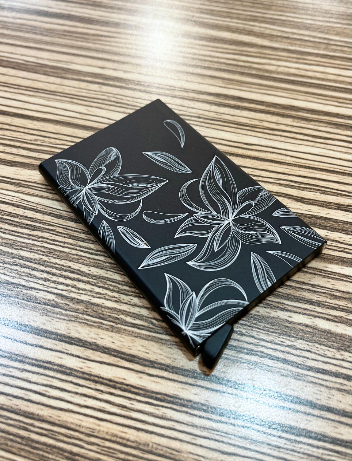 SECRID CARDPROTECTOR MAGNOLIA BLACK