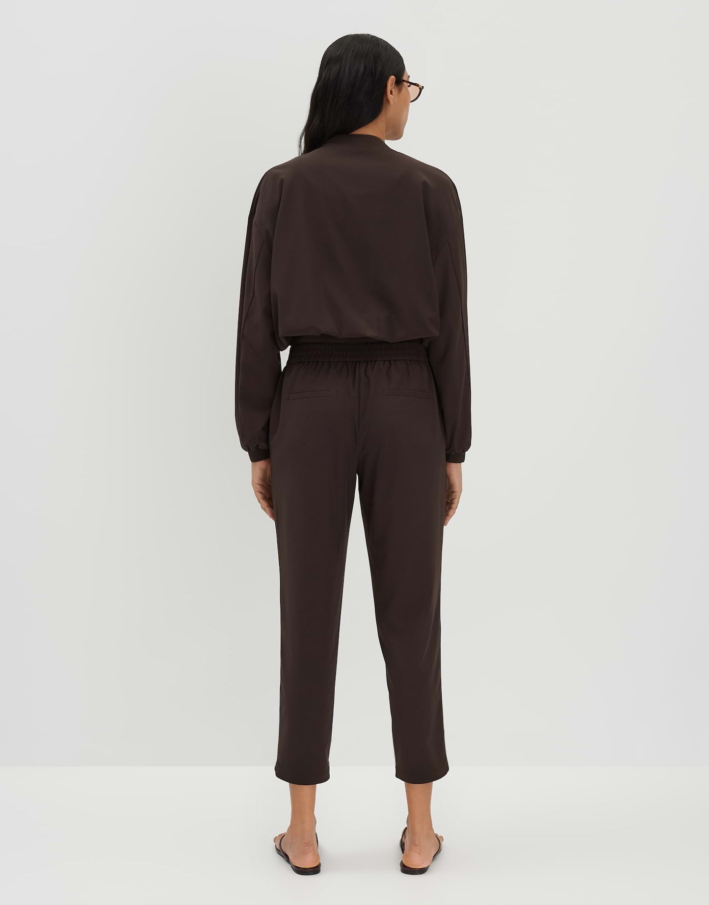 SOMEDAY BROEK CHARLIE DARK ESPRESSO
