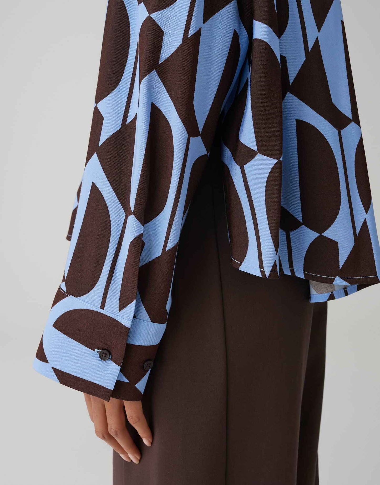 OPUS BLOUSE FETRO WATER BLUE