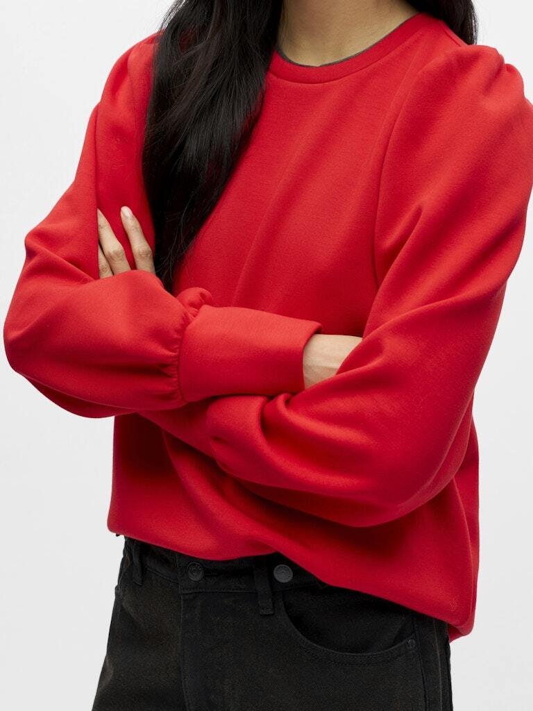 OBJECT SWEATER ANDREA POINSETTIA