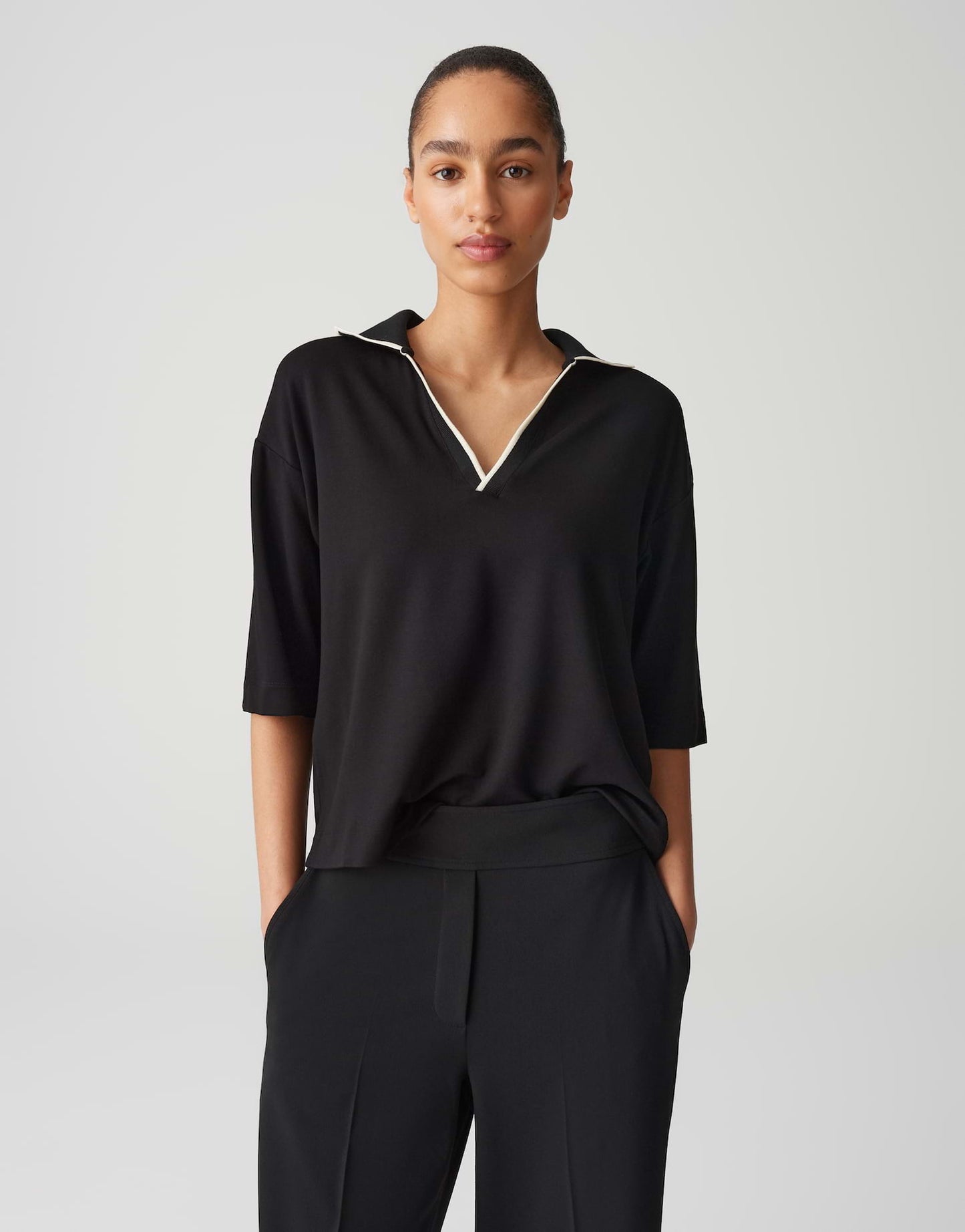 OPUS SHIRT SOFFICE BLACK