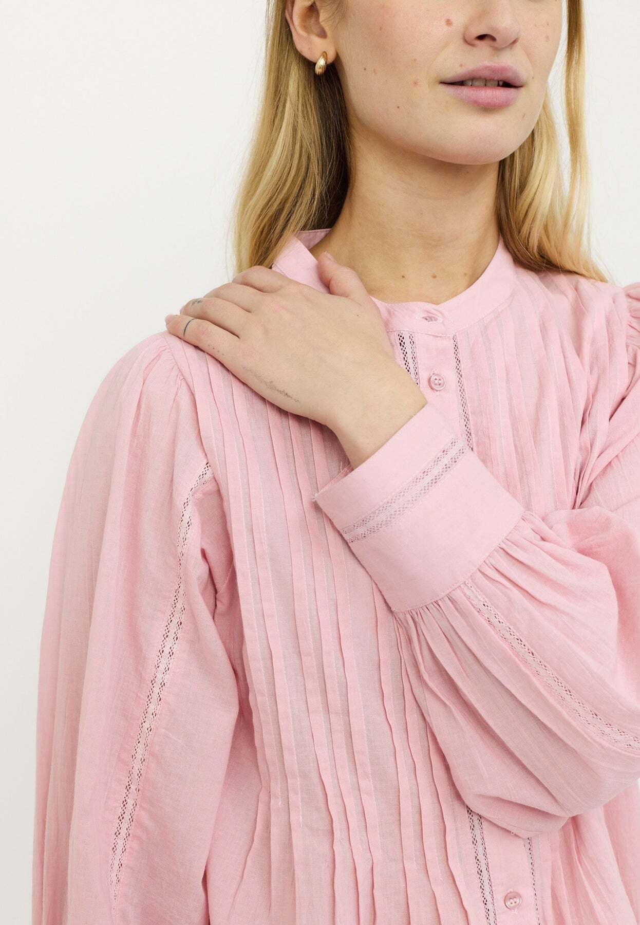 SOFT REBELS BLOUSE TAHNEE BLEACHED MAUVE