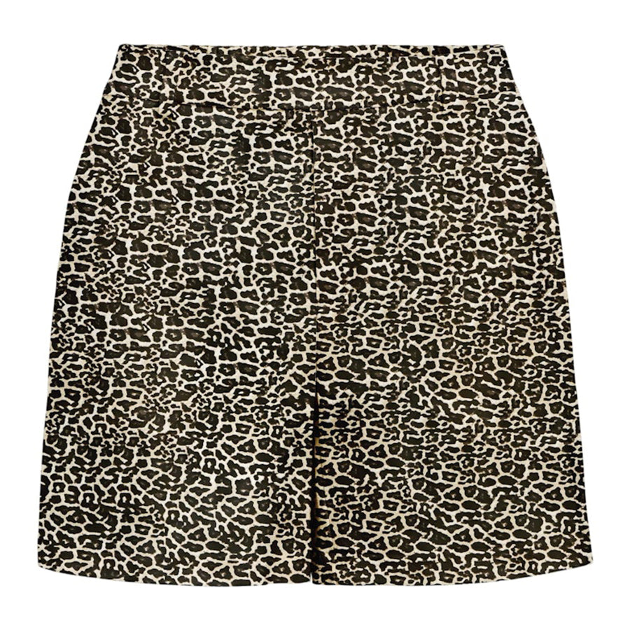 OBJECT SHORT ALBA HUMUS/LEOPARD