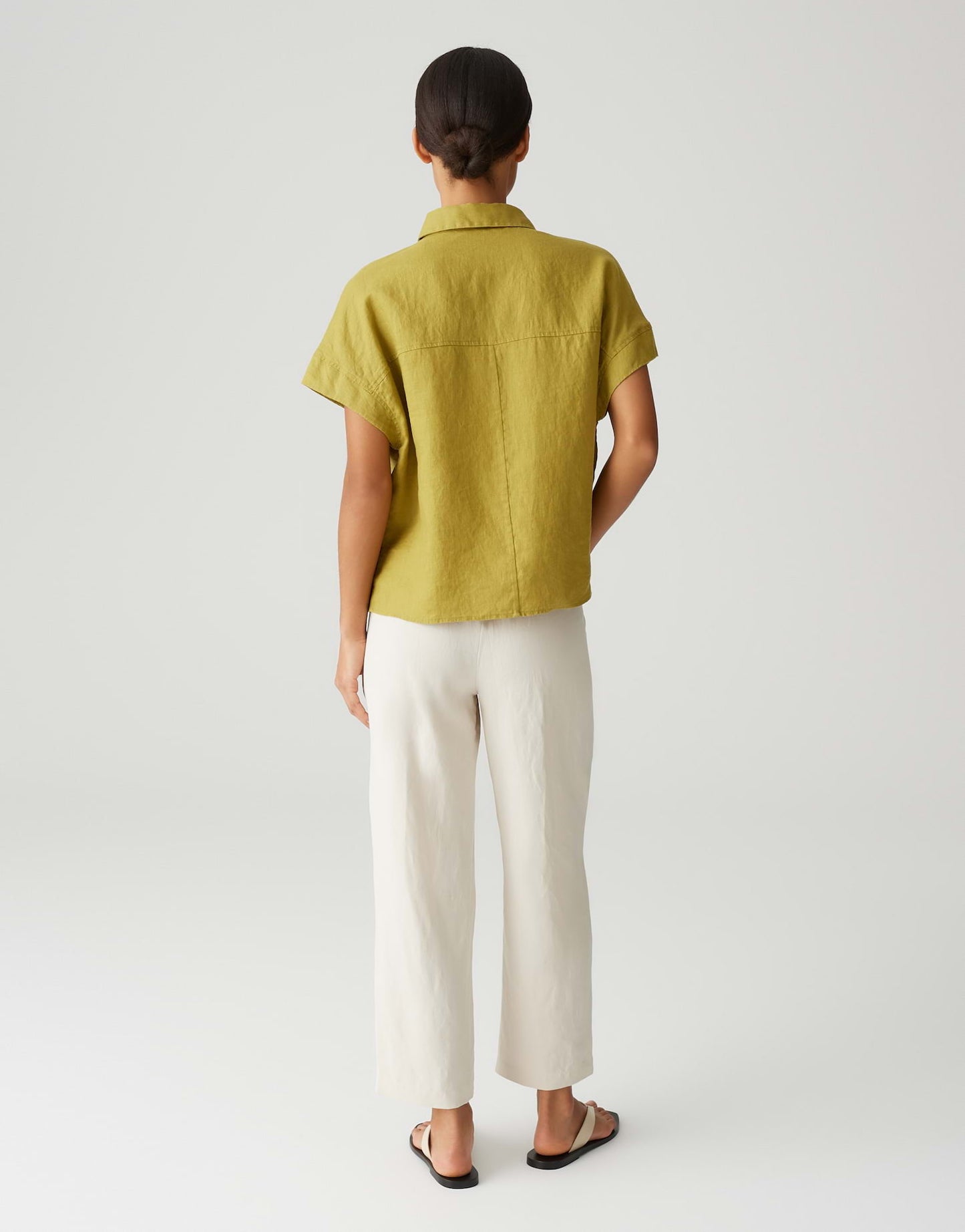 OPUS BLOUSE FELISA TROPICAL MOSS