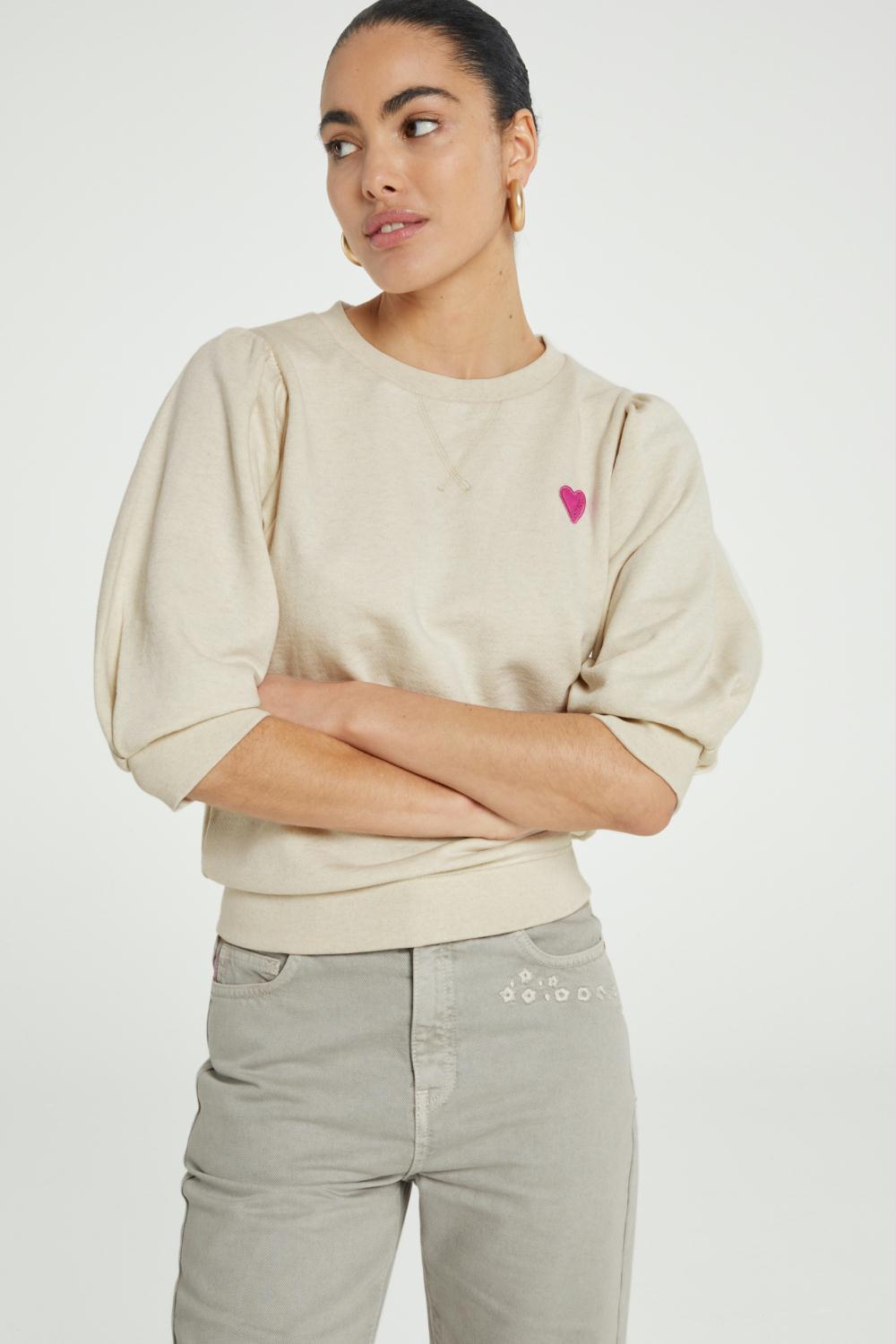 FABIENNE CHAPOT SWEATER JANA OATMEAL MELANGE
