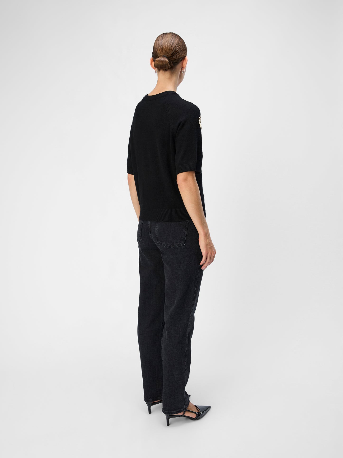 OBJECT TOP LANEY BLACK/SANDSHELL NEW SMALL