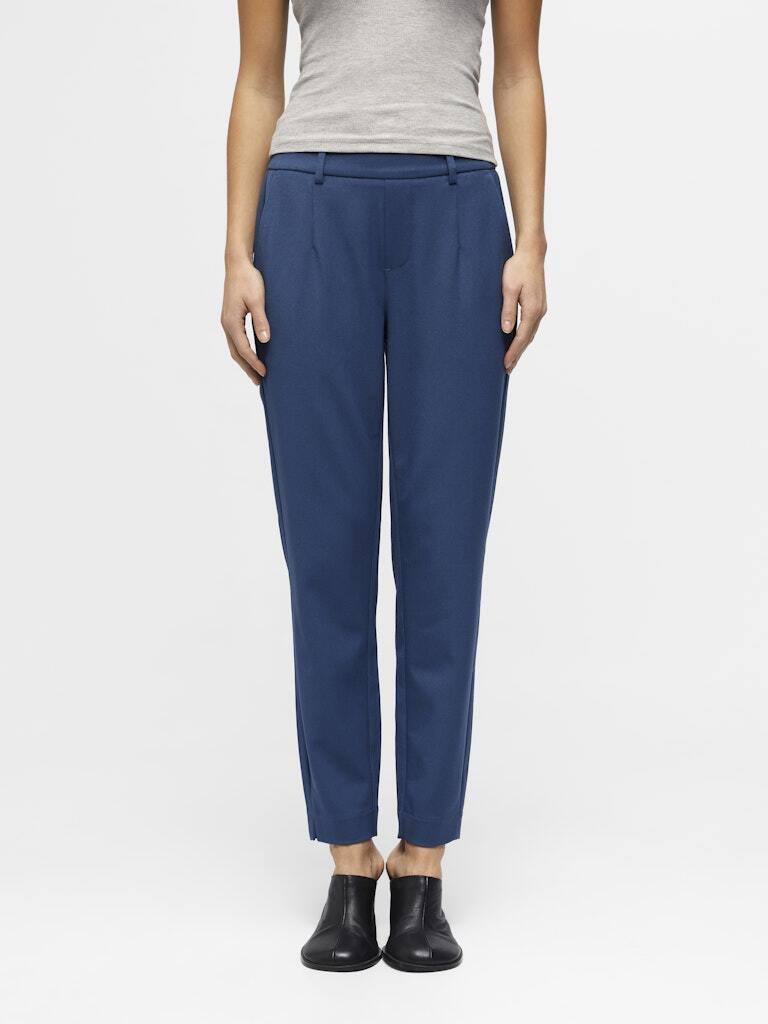 OBJECT BROEK LISA SLIM DARK DENIM