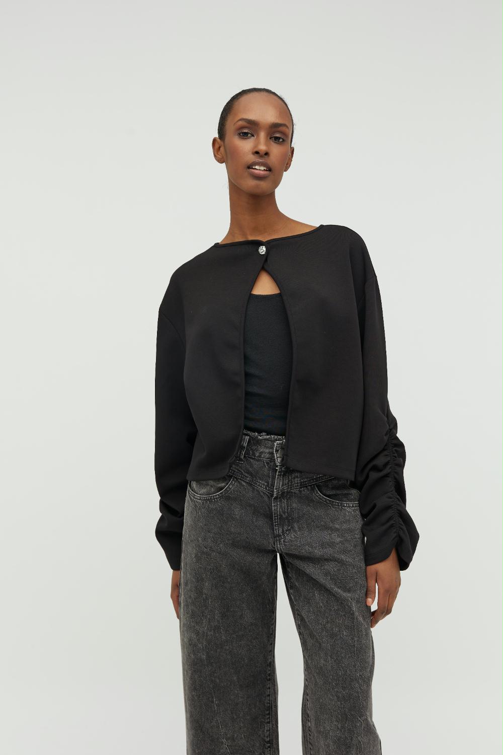 MBYM VEST TOPAZ BLACK