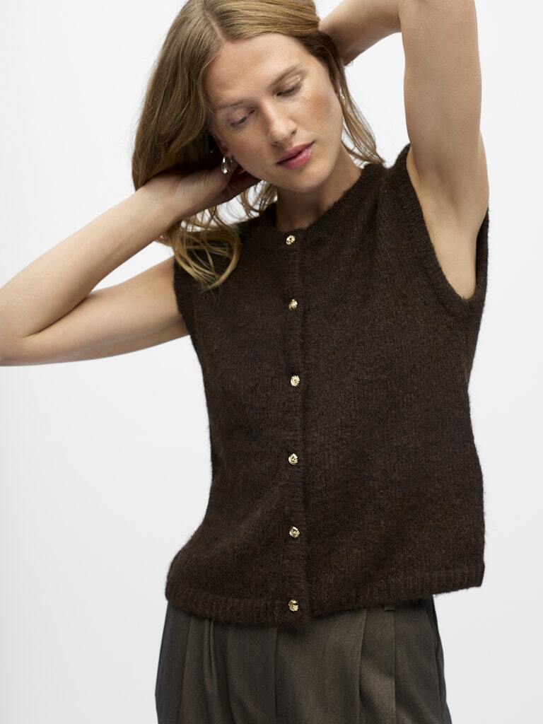 OBJECT SPENCER SAGGIA SEAL BROWN/MELANGE