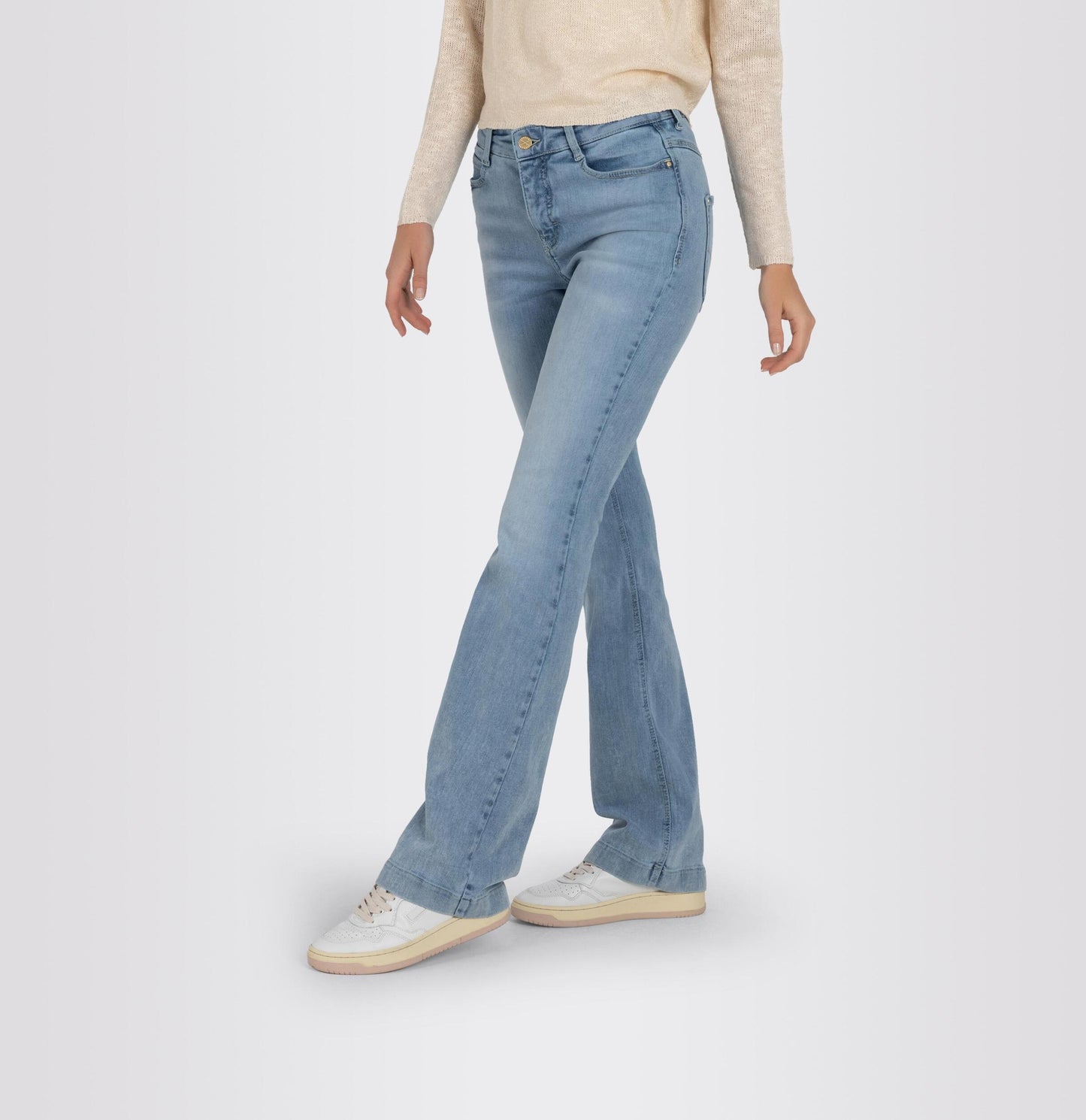 MAC JEANS DREAM BOOT AUTHENTIC SUMMER BLUE CLOUDS WASH