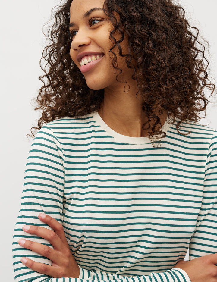 MBYM SHIRT CHRISTINA MEDITERRA SUGAR STRIPE