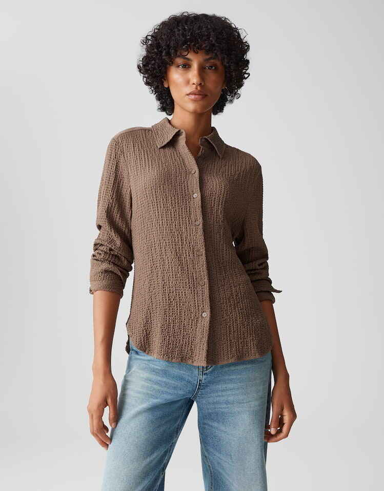 OPUS BLOUSE FRIVE COCOA