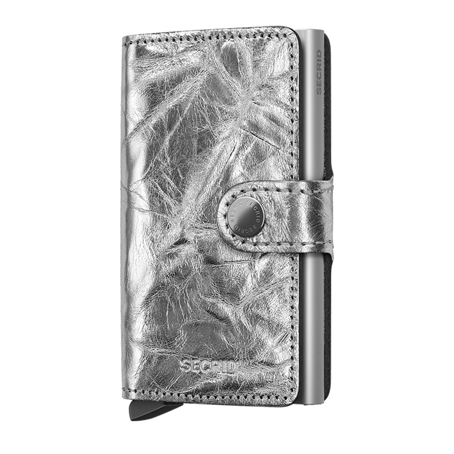 SECRID MINIWALLET CRUNCH SILVER