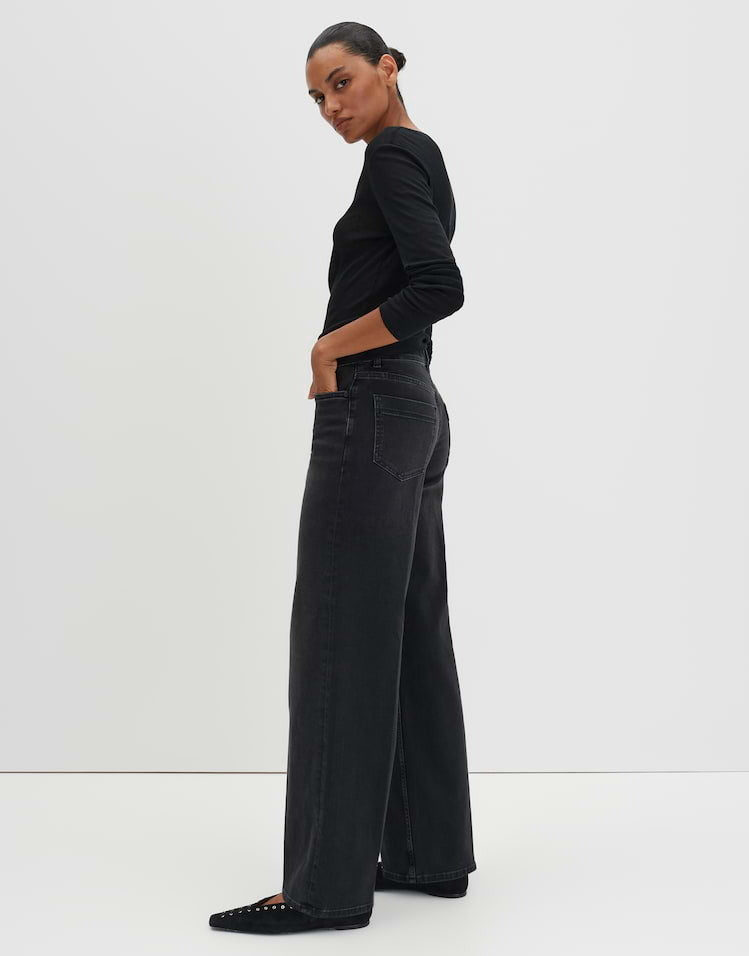 SOMEDAY JEANS CELLMA ICONIC WASHED BLACK