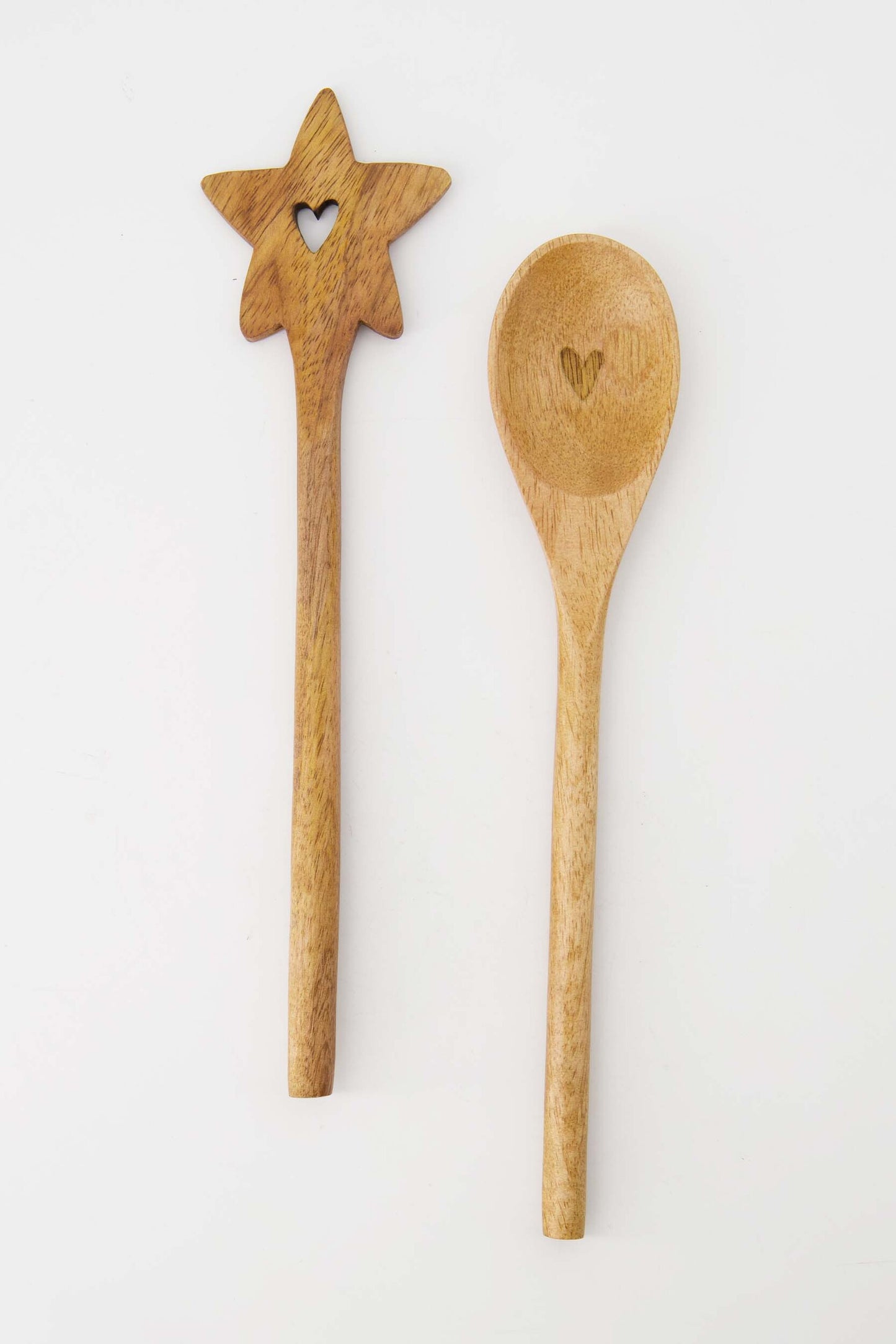 ZUSSS LEPEL HOUT HARTJE NATUREL