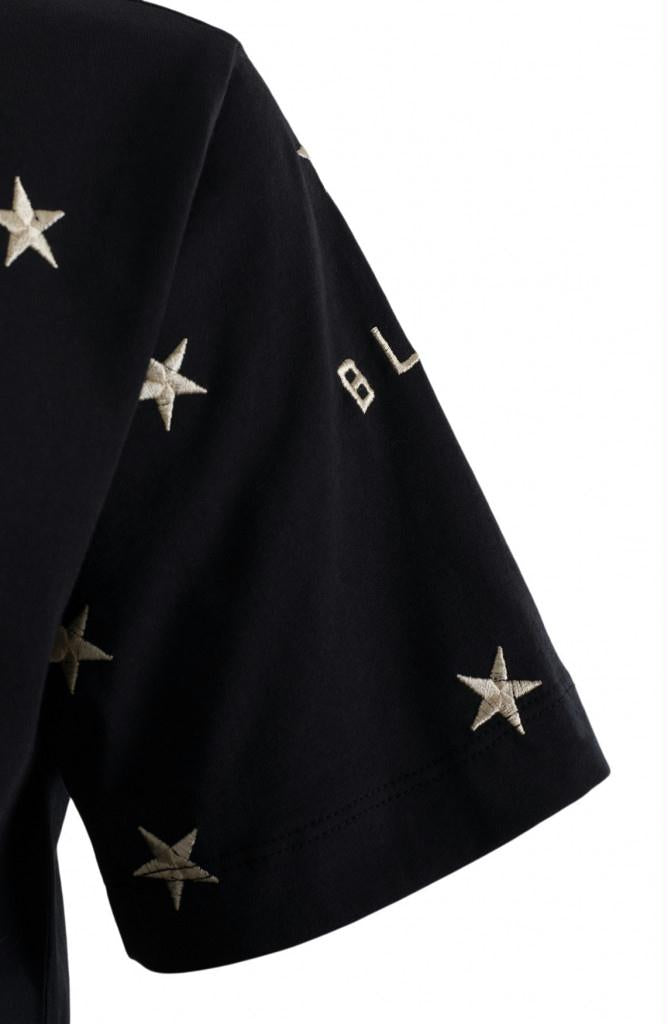 ANNA BLUE T-SHIRT BOX TWINKLE OFF BLACK