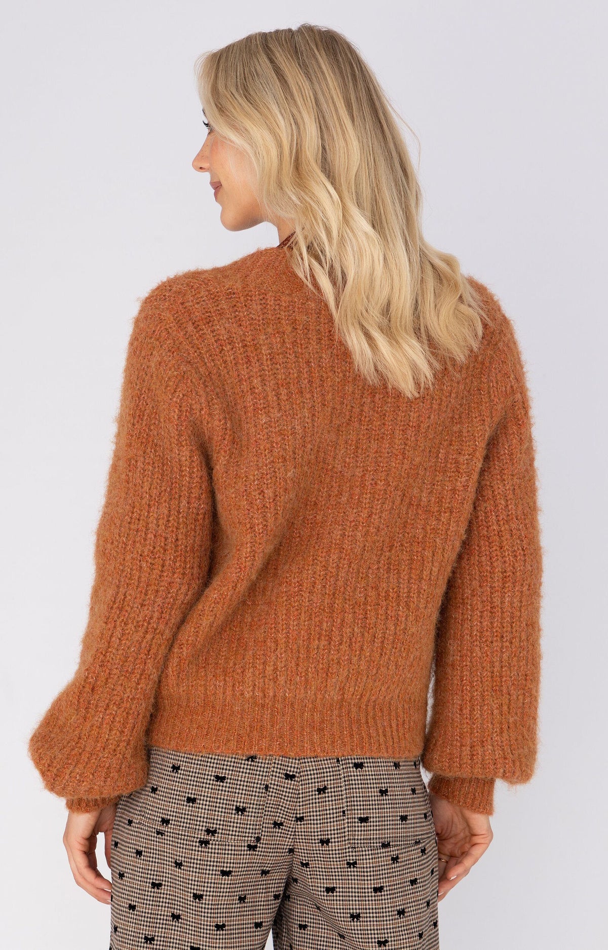 ANNA VEST RUST SOLID