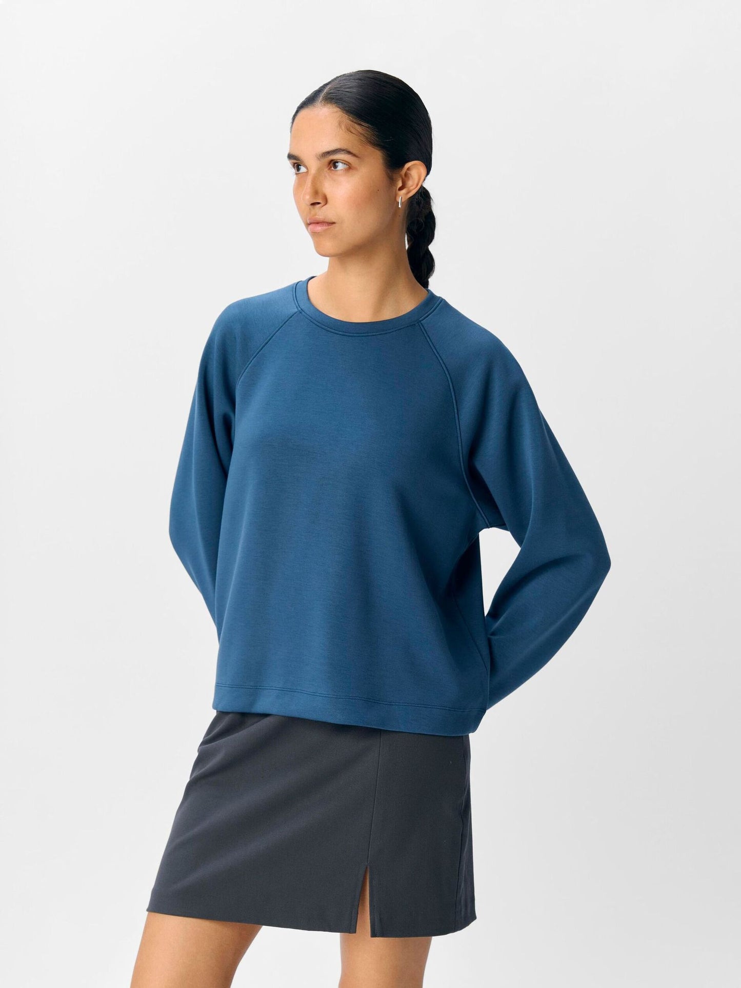 OBJECT SWEATER ANDREA DARK DENIM