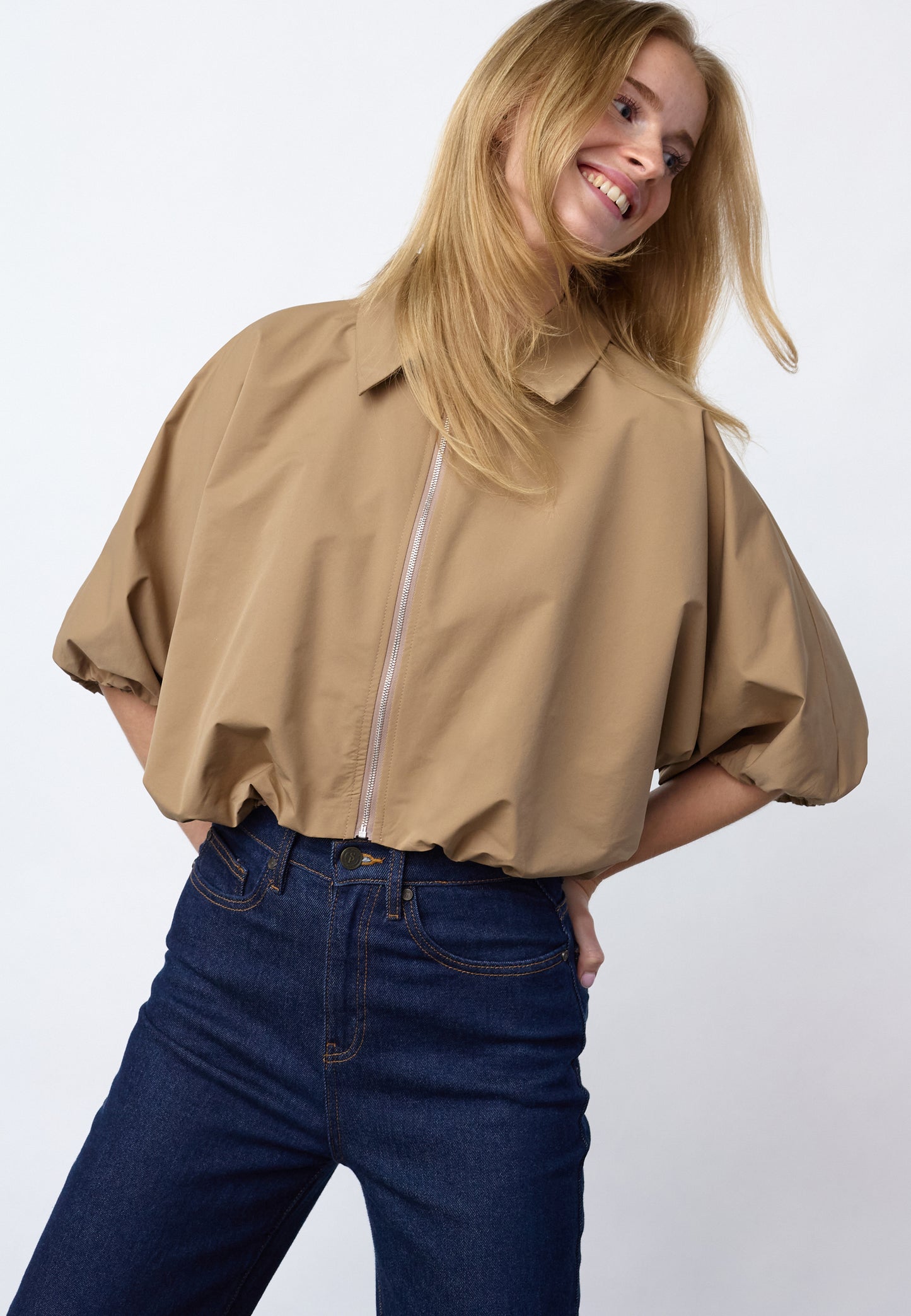 SISTERS POINT JACKET NELLY DARK SAND