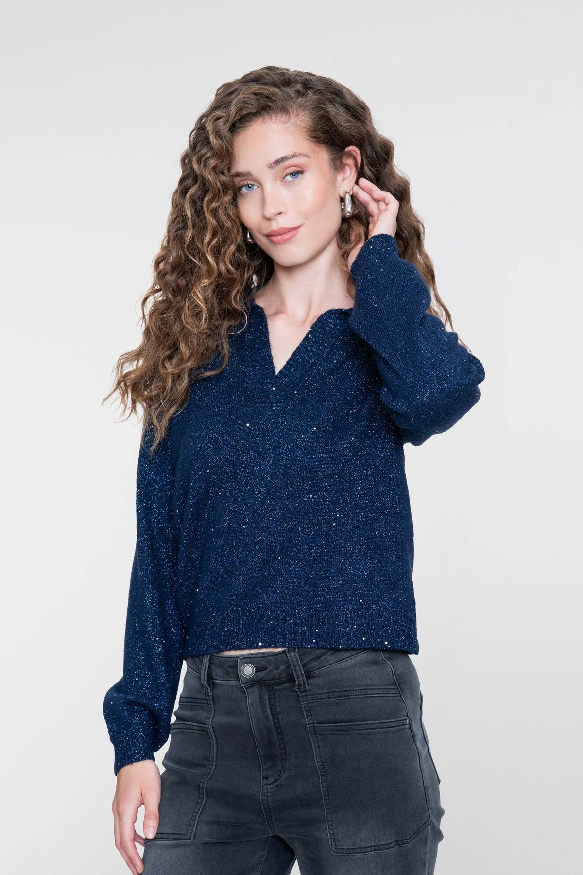 GEISHA BAGGY JEANS GREY DENIM