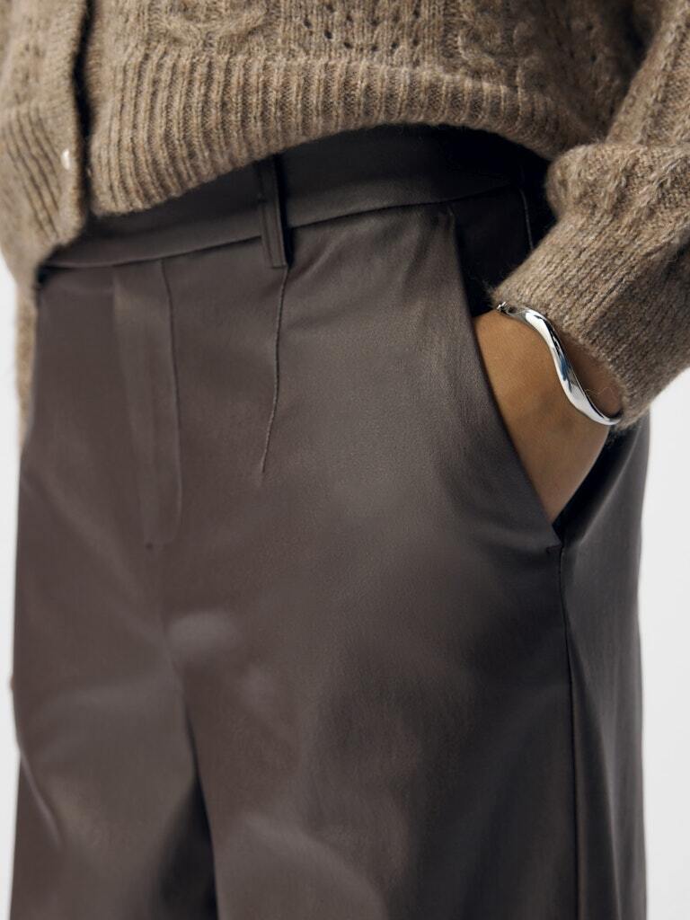 OBJECT BROEK MELBA SEAL BROWN