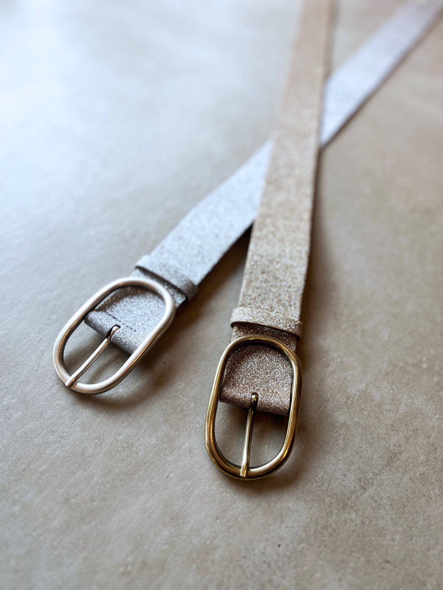 TREZZ RIEM CLEO GLITTER SILVER